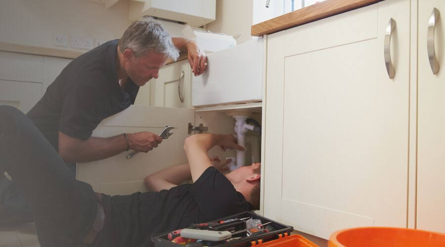 Professional burst pipe repair services in Overton, NV